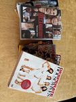 DVD boxar Desperate Housewifes, Grey’s Anatomy