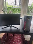 schysst första gaming dator, sladdar saknas