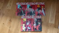 Hellsing manga böcker 1-4 (2st vol 4or)
