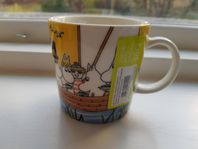 Ny Mumin mugg Segla med Klippdassar 