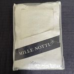 vit Mille Notti Bomullsfilt/överkast i toppskick
