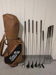Rensning Golf - vintage, väska, järn, wood, driver