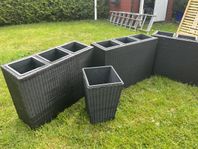 Stora blomlådor, paket
