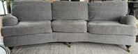 Oxford Delux soffa och fotpall 
