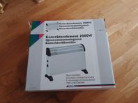 Konvektorelement Gelia 2000W nytt