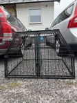 Stor dubbel hundbur