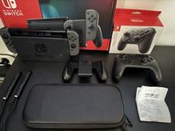 Nintendo switch m. tillbehör säljes eller bytes mot ps5 