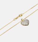 Vackert diamant halsband med kedja