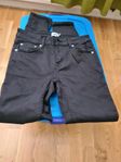 jeans stretch svarta storlek M
