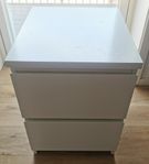 IKEA Malm byrå vit med två lådor säljes
