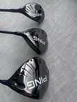 ping G-25 Driver, spoon, hybrid 