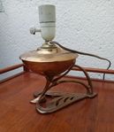 Art nouveau / jugend lampa i mässing sekelskifte