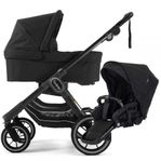 Emmaljunga NXT90 Flat all black offroad