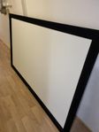 92" duk samt projektor BORTSKÄNKES!!