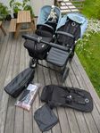 Bugaboo Donkey – med turkosa suffletter & extra tillbehör