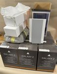 Triangle Galaxy2 surround högtalare 10st (vita)