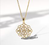 Halsband Diamond & Co – guld & diamanter butiks pris 9000k