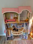 Barbiehus med tillbehör