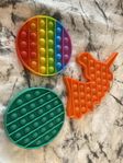 Leksaks rensning tex Pop it fidget toys mm