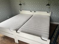IKEA sängar 105 med nya bäddmadrasser