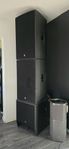 4st Yamaha DZR315-D&2 st Yamaha DXS18XLF-D aktiv subwoffers.