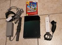 Nintendo Wii med 1 kontroll, 1 spel och HDMI adapter