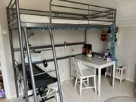 IKEA loftsäng Svärta