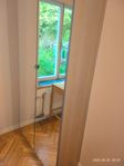 Garderob 100 x 237 x 37 med spegel - dörrar
