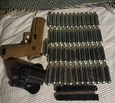 Sig Sauer P320 Coyote ASP co2 med hölster och extra magasin
