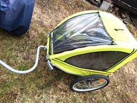 Cykelvagn för 2 barn