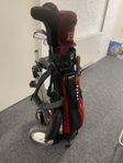 Komplett golfset för dam inkl golfbag och vagn