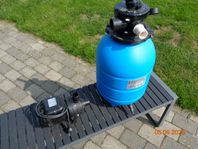 Poolfilter med pump