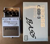 Boss CEB-3 Bass Chorus & Cry Baby GCB-100 Wah-pedal