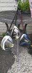 Callaway MW, Taylormade rescue