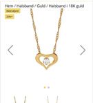 Halsband och örhängen från guldfynd