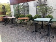 Bord underreden gjutjärn cafebord
