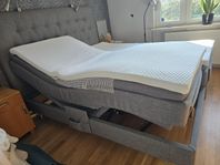 Elektrisk ställbar dubbelsäng