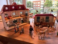 Schleich hästgård med tillbehör 
