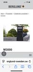 Berglund stil 3000 postbox