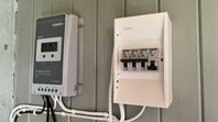 Komplett solcellspaket 600W, kyl/frys och batteri för stuga