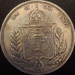 1860/1863 Brasilien 1000 centavos