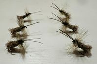 Korken flugfiske 6-pack handbundna torrflugor – Krok 12