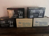 Parti 12v AGM batterier
