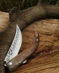 Unika Handgjorda Knivar med Handtag av Horn 