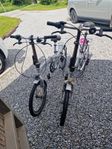 2 st Watski ihopfällbara campingcyklar