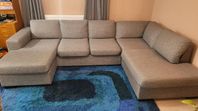 Soffa från Mio, Nevada 3-sits med schäslong och divan
