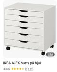 Alex hurts på hjul