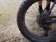 26 tum fatbike hjul kompletta med fräscha däck