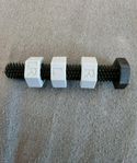 Omöjlig Skruv/Muttrar 13 Cm