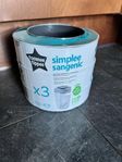 Tommee Tippee Simplee Sangenic Refill 3 st till blöjhink